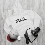 black. hoodie