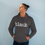 black. hoodie