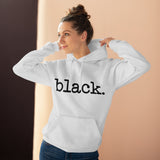 black. hoodie