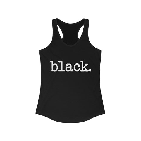 black. tank