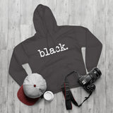 black. hoodie