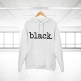 black. hoodie