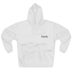 alt black. hoodie