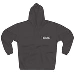 alt black. hoodie